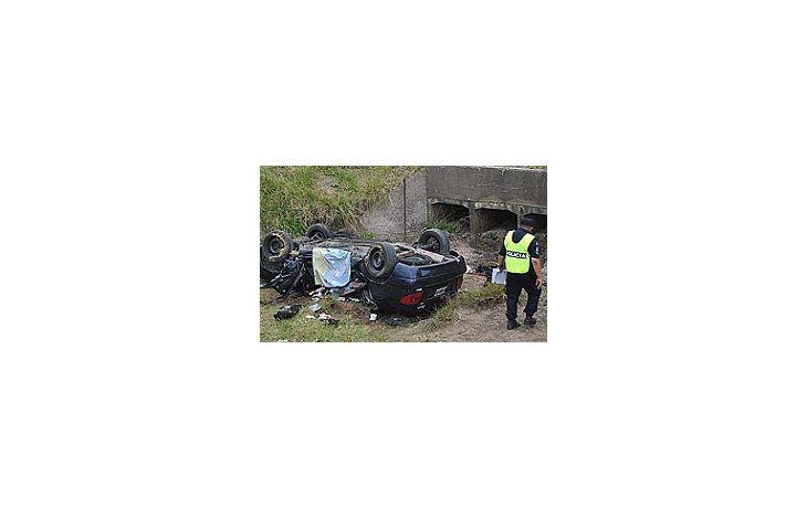 El accidente se produjo en la ruta 63.