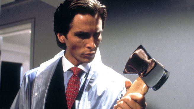 Christian Bale en American Psycho.