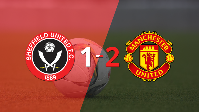 Victoria apretada de Manchester United por 2-1 sobre Sheffield United