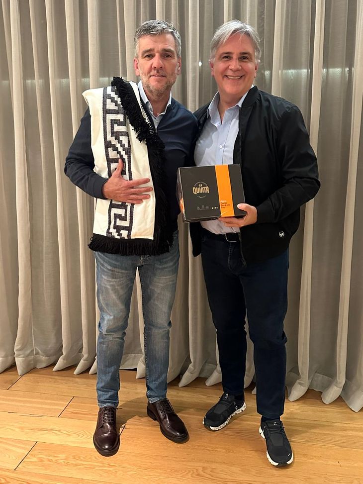 Juan Zabaleta y Martín Llaryora. Reunión para acelerar un armado PJ no K. Juan Zabaleta y Martín Llaryora. Reunión para acelerar un armado PJ no K.