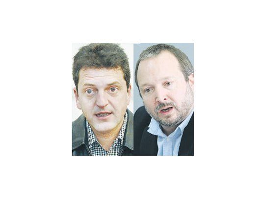 Sergio Massa y Martín Sabbatella