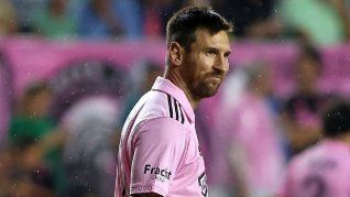La cara ofuscada de Messi