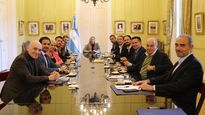 Karina Milei recibió a los diputaods del PRO en Casa Rosada.
