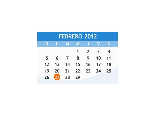 El 2012 tendrá un feriado más