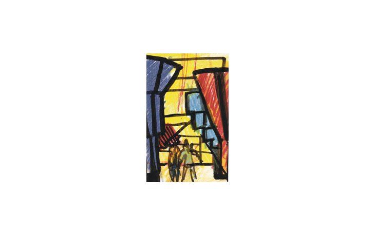 Obra de Clorindo Testa, uno de los cuatro relevantes pintores-  arquitectos locales que expondrán sus pinturas paralelamente a la realización de la XII Bienal Internacional de Arquitectura.