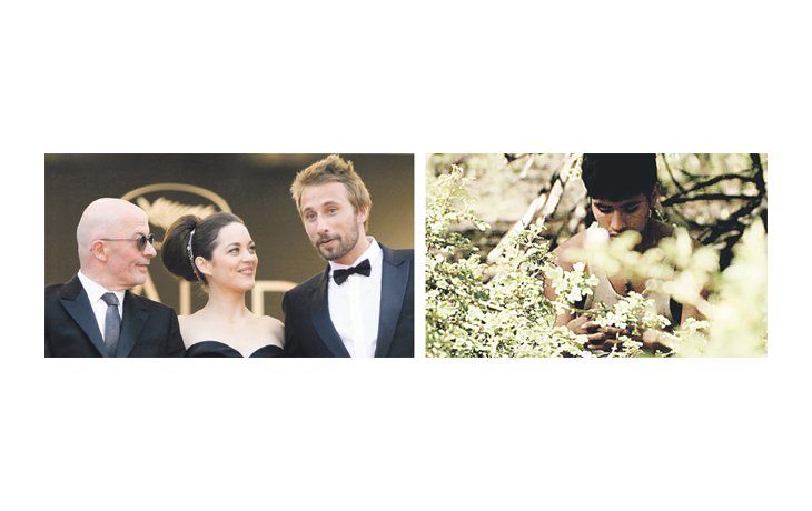 A la izquierda, Audiard con Marion Cotillard y Mathias Schoenaerts, protagonistas de la elogiada «De Rouille et d’os». Arriba, una imagen de la muy bien recibida opera prima del argentino Alejandro Fadel.