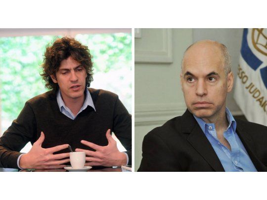 Martín Lousteau y Horacio Rodríguez Larreta.