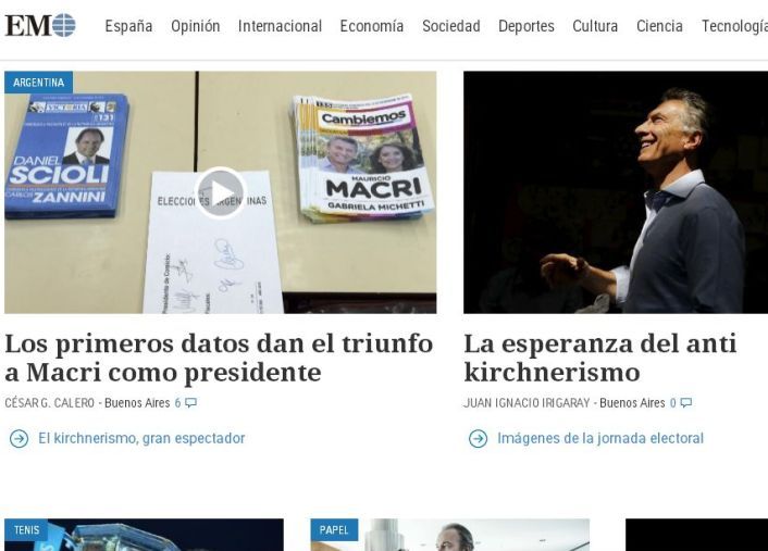 El Mundo. España.