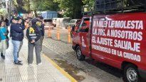 Las detenciones se produjeron en Belgrano, cerca de un acto del cual participaba Javier Milei.