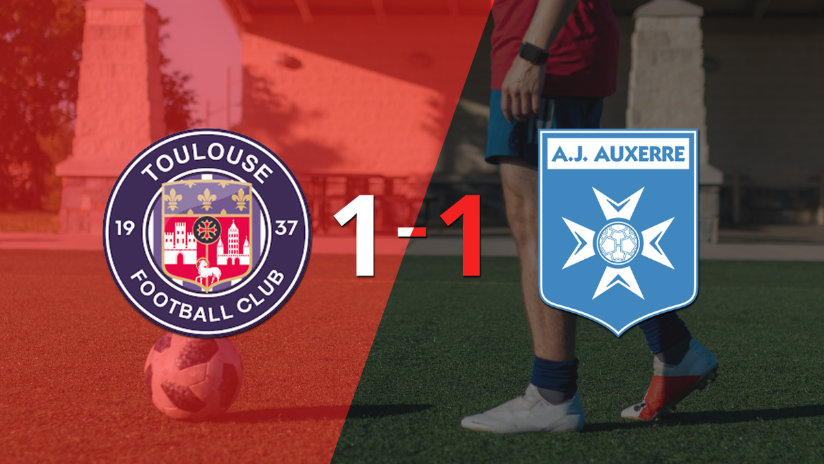 Toulouse and Auxerre split the points and draw 1-1