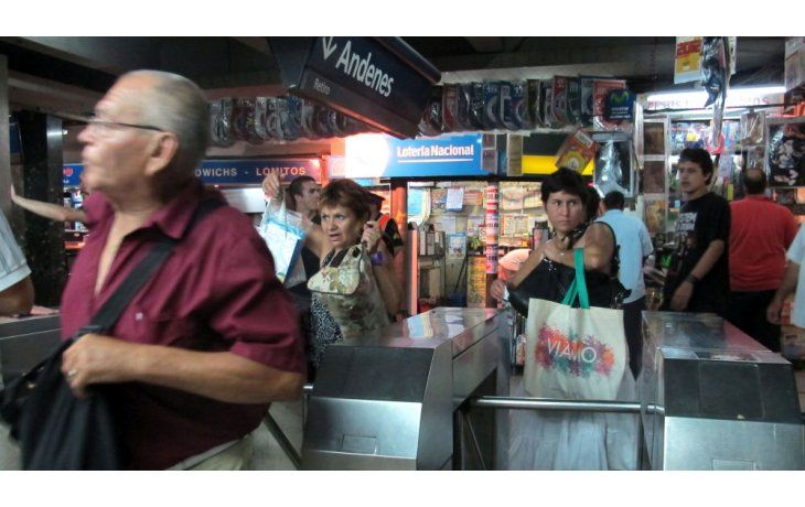 Metrodelegados realizaron la medida en reclamo de paritarias.