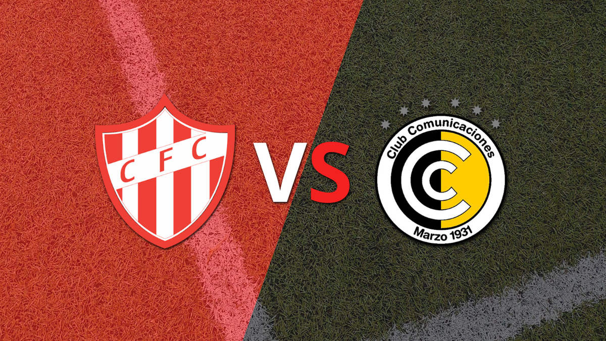 Halftime!  Cañuelas draws 1-1 against Comunicaciones
