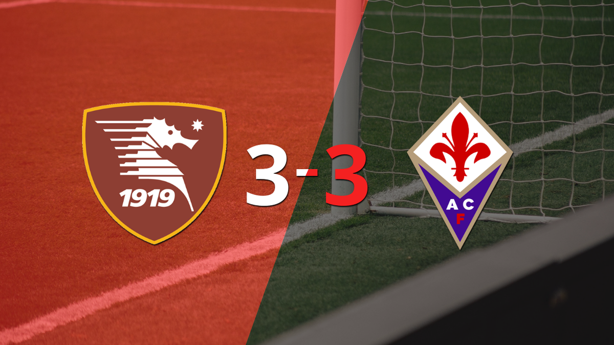 Salernitana and Fiorentina equalized despite Boulaye Dia’s three goals