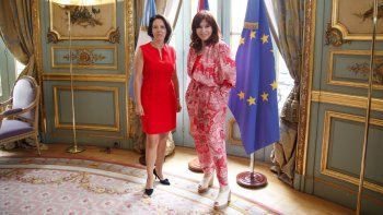 Cristina Fernández de Kirchner﻿ tras el encuentro con la emisaria&nbsp;