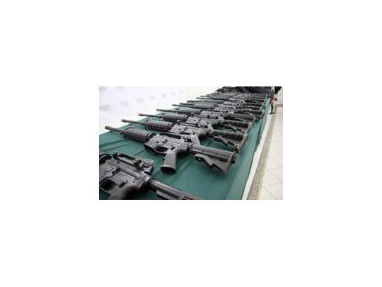 Al menos 62.800 de las más de 80.000 armas confiscadas por las autoridades mexicanas entre diciembre de 2006 y febrero de 2010 procedían de EEUU.