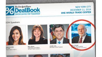ámbito.com | Paul Singer, en su rol de fundador, dueño y mánager del fondo Elliott, fue uno de los oradores “estrella” del seminario DealBook organizado por el New York Times ayer en el One World Trade Center. Compartió cartel con algunos colegas, el secretario del Te