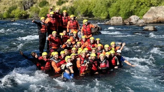 El rafting de River.&nbsp;