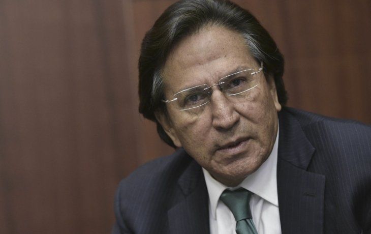 El expresidente de Perú, Alejandro Toledo, fue arrestado en los EEUU.