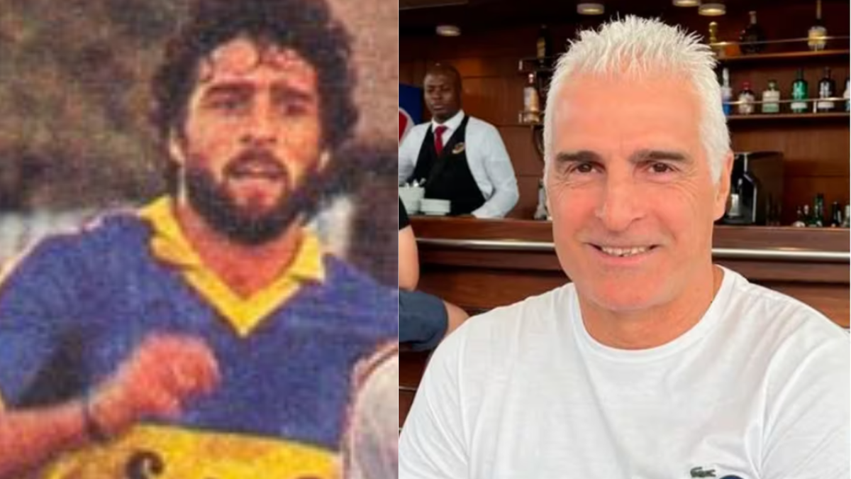 The Uruguayan player who played for Boca and now works in a La Paternal pools agency