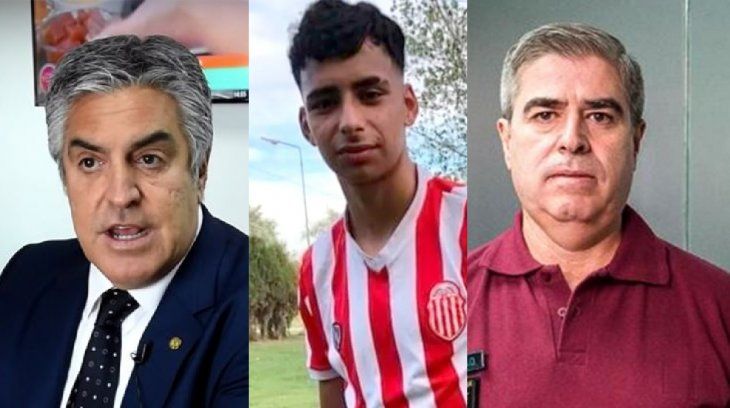 Gregorio Dalbón, Lucas González y Gabriel Berard
