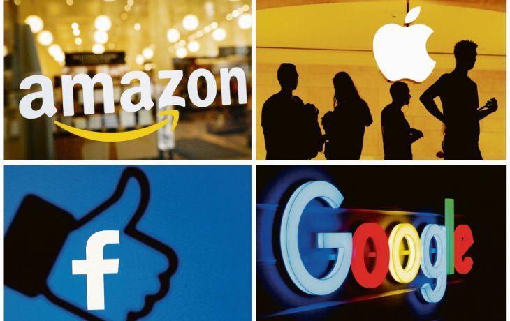 La tasa GAFA debe su nombre a las siglas de Google, Amazon, Facebook y Apple.