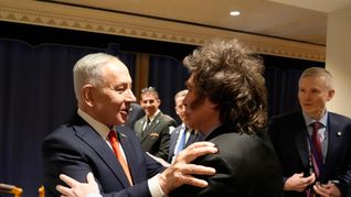 Javier Milei se reunió con Benjamin Netanyahu en Nueva York tras su discurso en la ONU. Javier Milei se reunió con Benjamin Netanyahu en Nueva York tras su discurso en la ONU.