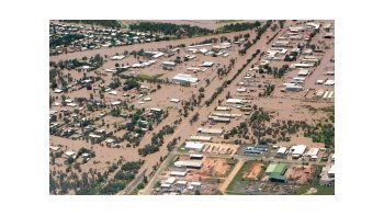Inundaciones en el norte de Australia dejaron a más 200 mi lpersonas bajo el agua.