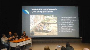 convocan a veteranos de malvinas a hacer arqueologia en campos de batalla del siglo xix