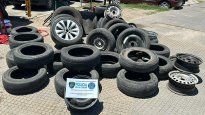 La Policía desactivo una red de venta de ruedas robadas