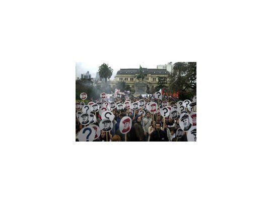 En La Plata, una de las marchas por la desaparición de Julio López