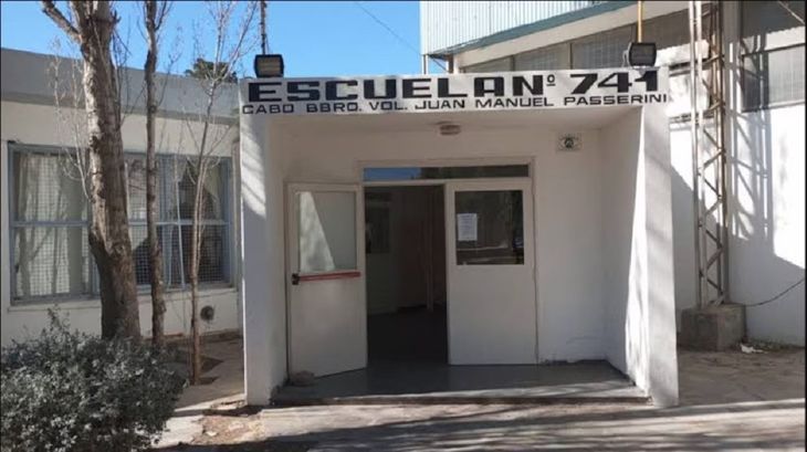 El hecho ocurrió en la escuela 741 de Chubut. El hecho ocurrió en la escuela 741 de Chubut.