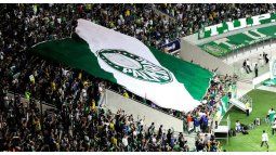 La hinchada de Palmeiras, en el número 1.