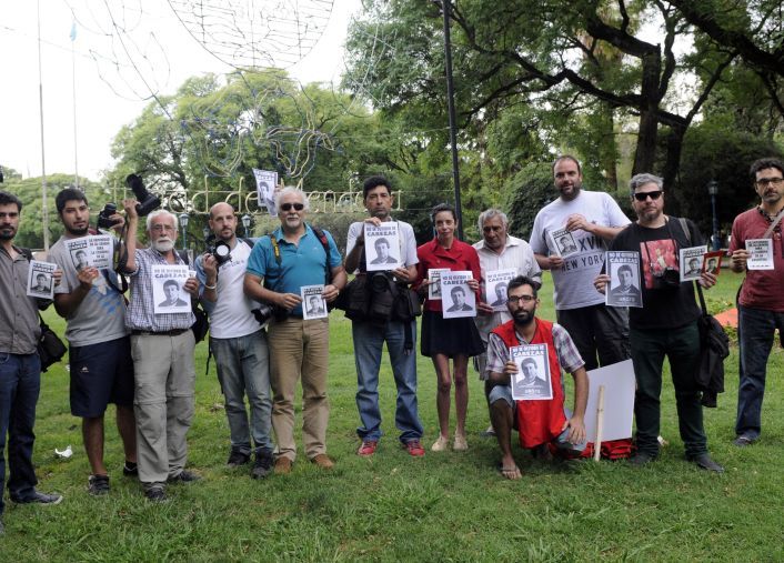 En Mendoza, reporteros gráficos se reunieron para homenajear a Cabezas.