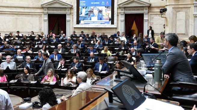 La Cámara de Diputados vuelve a sesionar este martes.