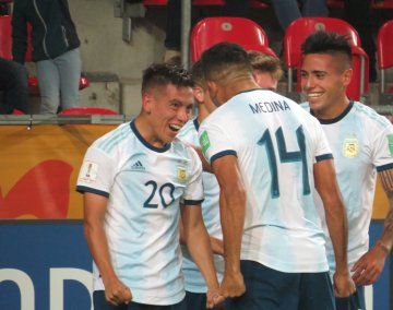 Argentina inició el Mundial Sub 20 con una goleada y una actuación muy sólida