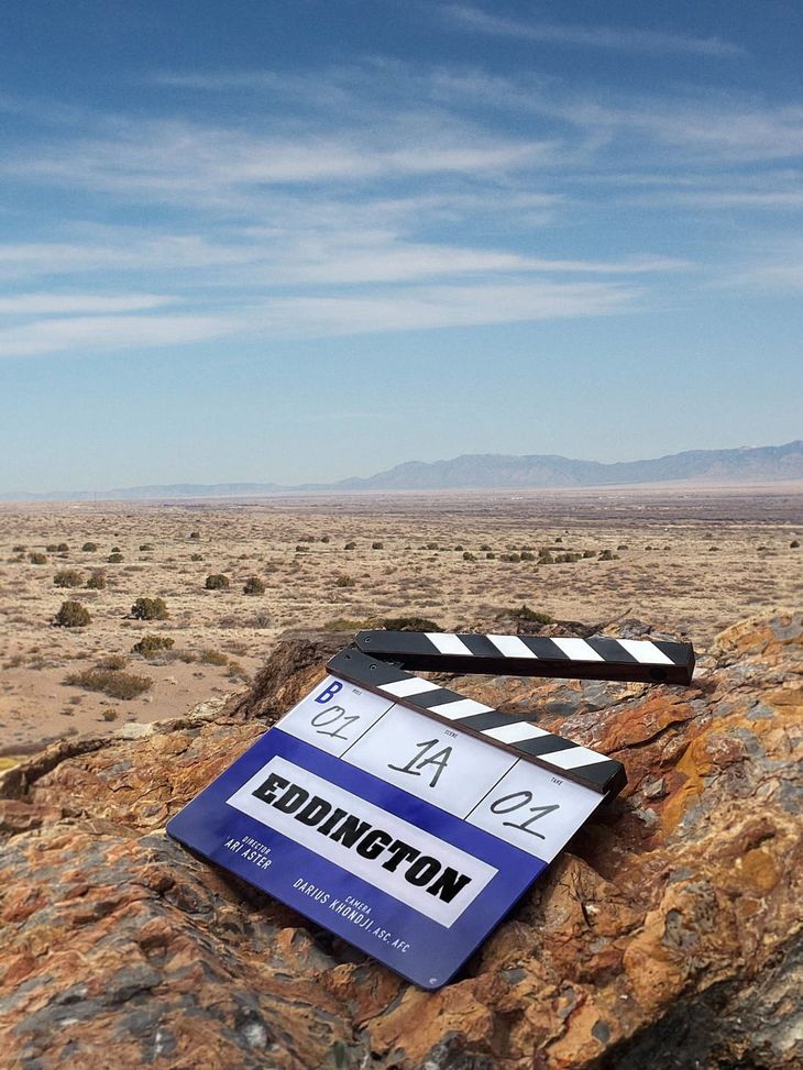 The first official image of Eddington was shared, beginning the filming of the film this week