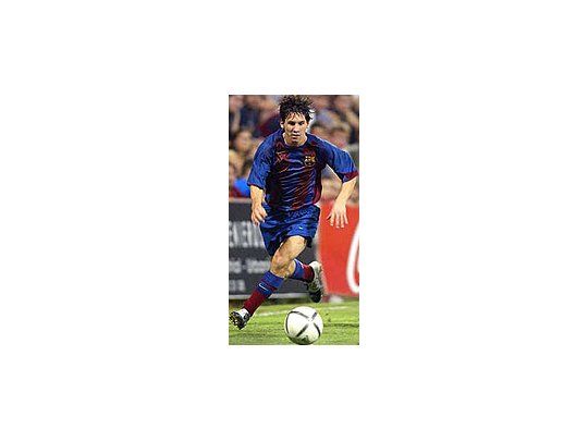 Messi brilla en Barcelona