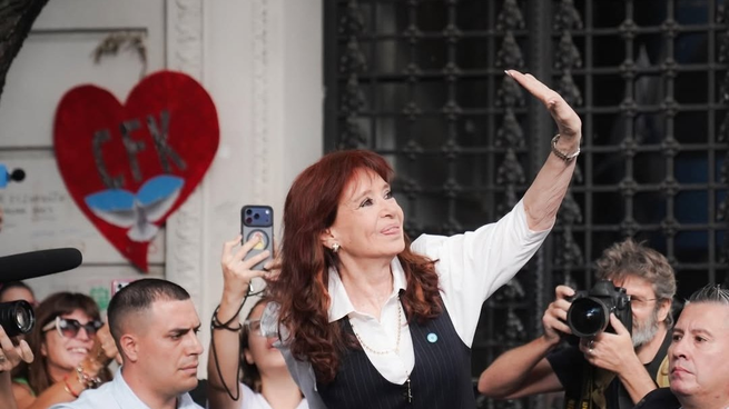 Cristina Kirchner declaró en Comodoro Py en el marco de la causa Cuadernos.&nbsp;