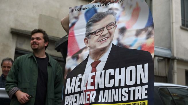 La coalición de izquierda espera colocar a Jean-Luc Mélenchon como primer ministro y ser contrapeso del presidente Emmanuel Macron.