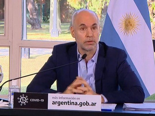 Horacio Rodríguez Larreta, Jefe de Gobierno de la Ciudad de Buenos Aires.