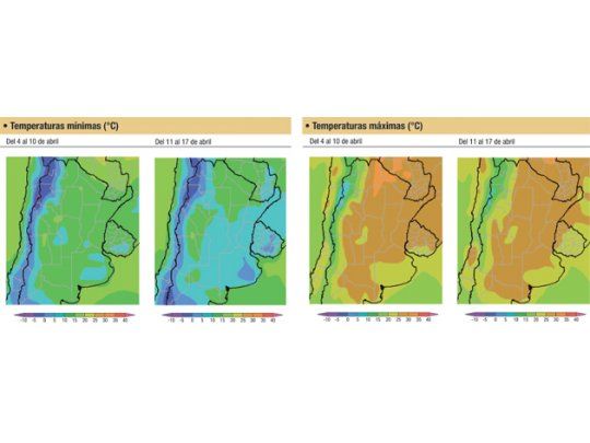 Lluvias en noroeste y norte del área agrícola