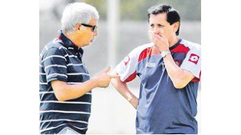 Ramón Díaz matea con el presidente Carlos Abdo; de esta manera limaron sus asperezas.