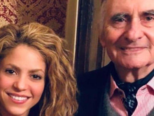 Shakira y un sentido mensaje para despedir a De la Rúa.&nbsp;