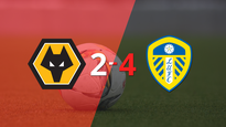 wolverhampton no pudo en casa y cayo 4-2 con leeds united