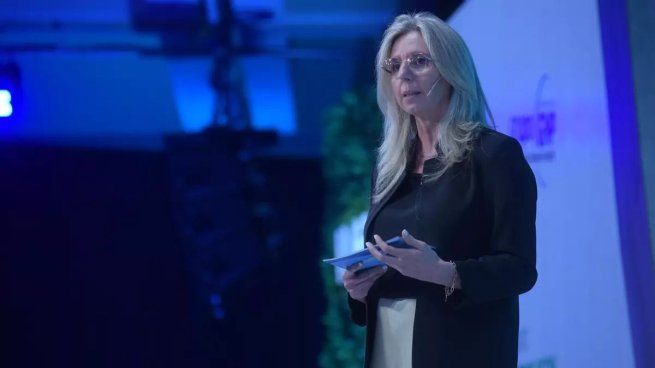 Archivo. Gabriela Renaudo durante el Coloquio de IDEA de 2024.