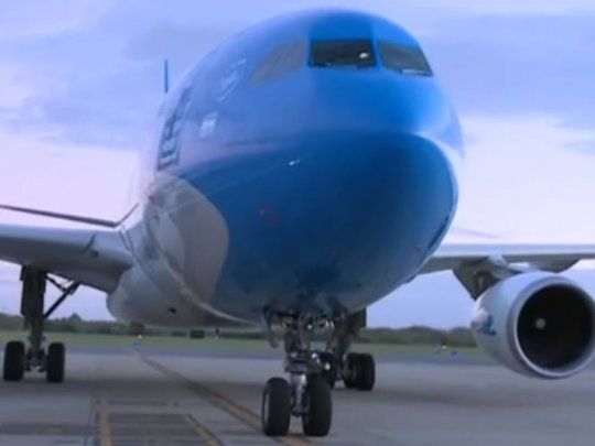 Aerolíneas Argentinas.