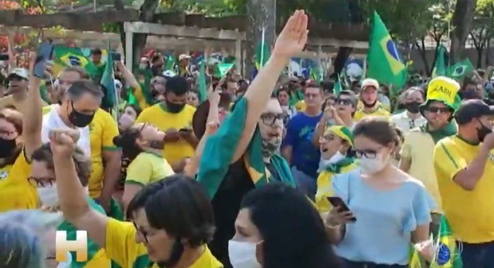 Brasil: bolsonaristas reivindican al nazismo y piden un golpe militar