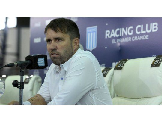 Eduardo Coudet asumió en Racing Club.