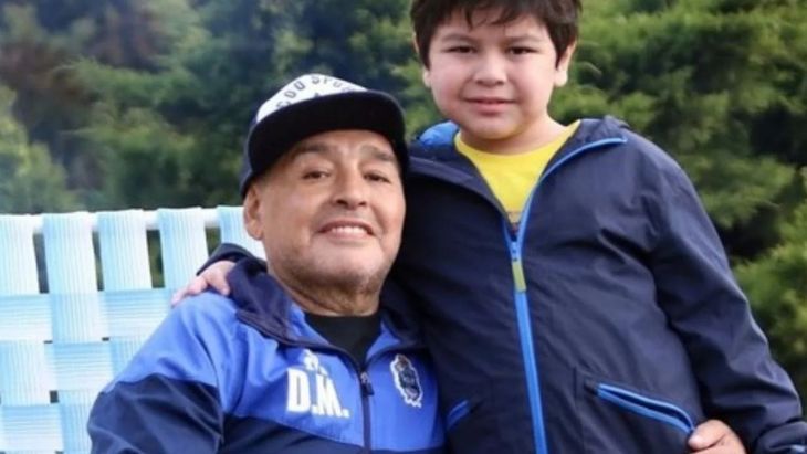 Diego Fernando Maradona es el menor de los hijos del diez. Diego Fernando Maradona es el menor de los hijos del diez.
