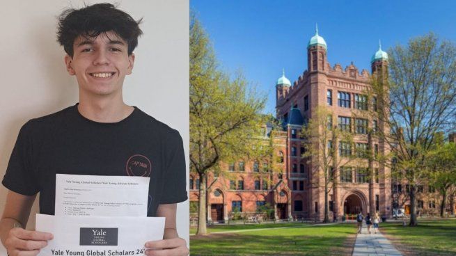 Córdoba: Marcos Morales tiene 15 años y ganó una beca para estudiar en la Universidad de Yale.